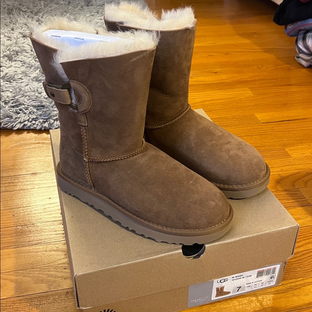 UGG Chestnut Sheepskin Boots